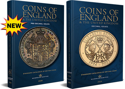 Coins of England 2026 (2 VOLUMES) – **NOW IN STOCK**