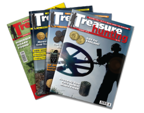 OFFER 1: Treasure Hunting Magazine - 12 issues for £52 - save £11 (post free - UK only)